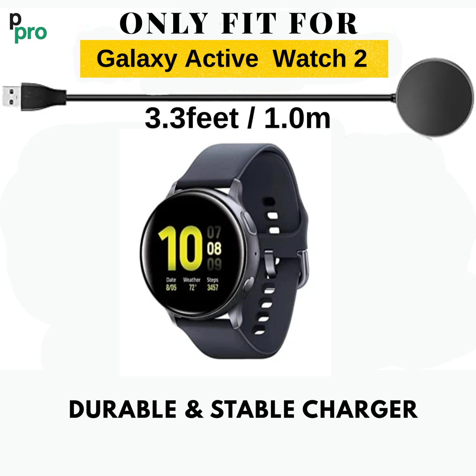 Samsung Galaxy Active 2 Watch Charger - PazerPro