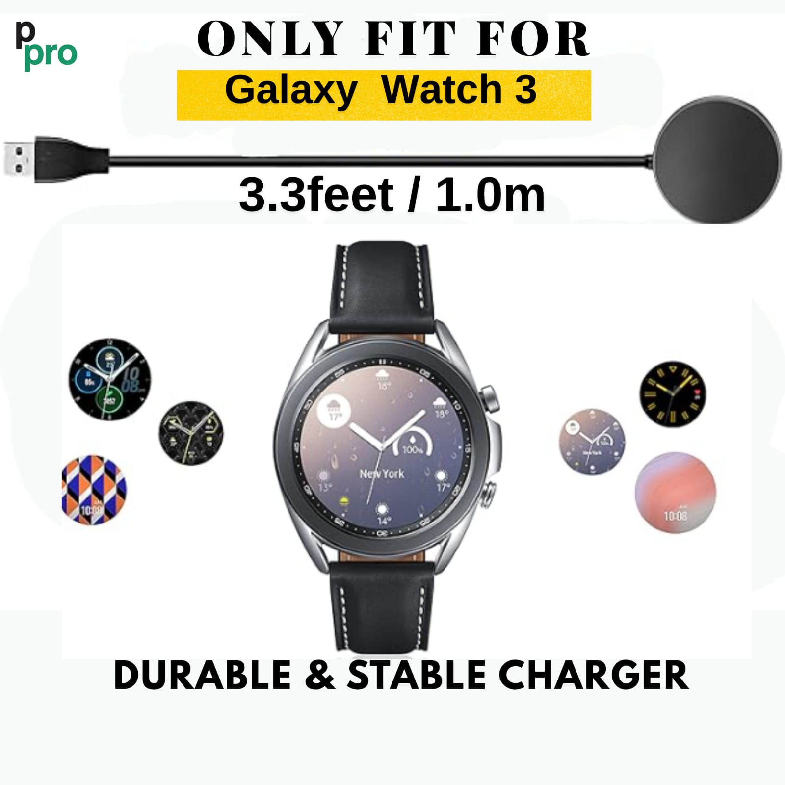 Samsung Galaxy Watch 3 Watch Charger - PazerPro