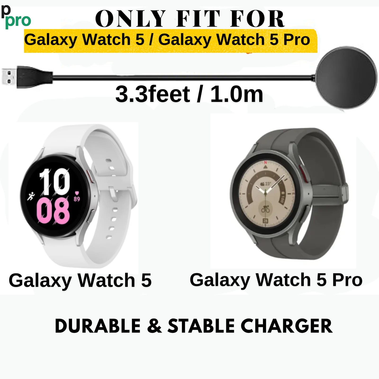 Samsung Galaxy Watch 5 Watch Charger - PazerPro