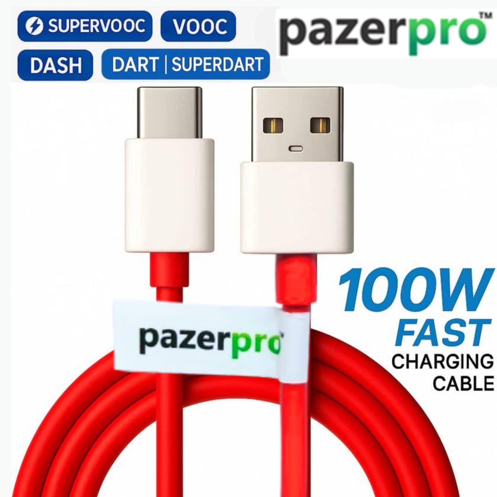 100W OnePlus Dash Warp Charge Cable - PazerPro