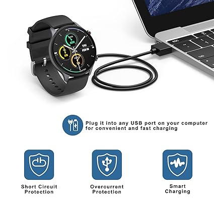 Amazfit GT2 Charger - Fast & Safe Cable - PazerPro
