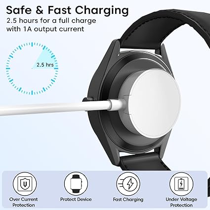 Fossil Gen 5 Smartwatch Charger | Fast & Durable USB Charging Cable - PazerPro