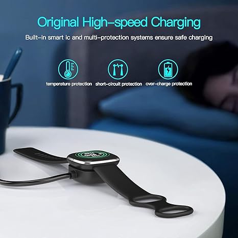 - Fitbit Sense 2 Charger  Fast & Durable Replacement Cable - PazerPro