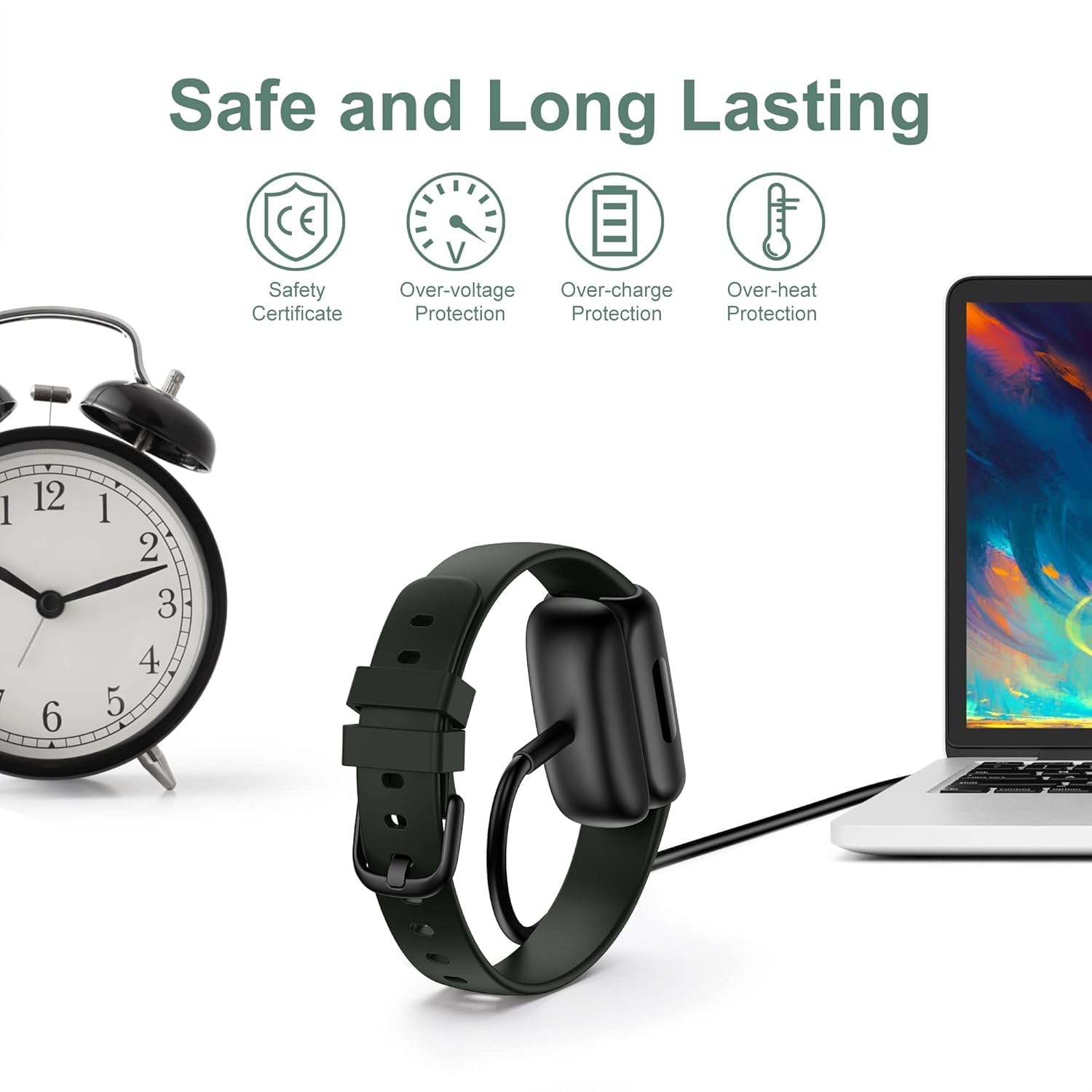 Fitbit Ace 2 Charger  Fast & Durable Replacement Cable - PazerPro